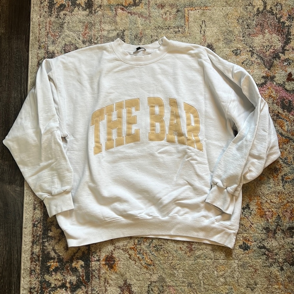 THE BAR VARSITY SWEATSHIRT